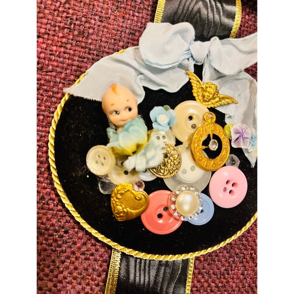 Vintage Kewpie Handmade Decor set of 2 - Picture 5 of 6